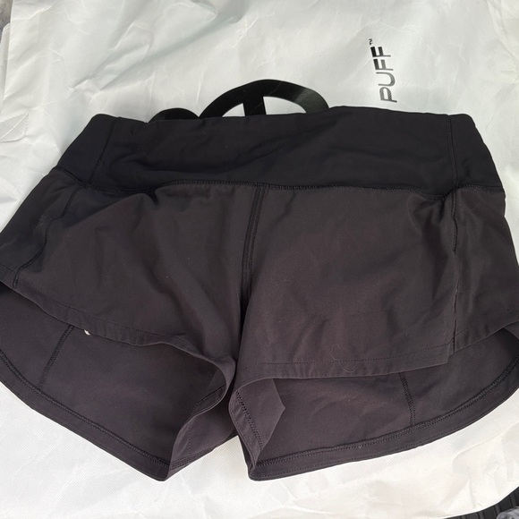 Black lululemon Women's Short - Picture 1 of 3